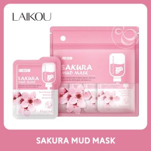 6 Pcs Laikou Sakura Mud Mask (5g) Combo